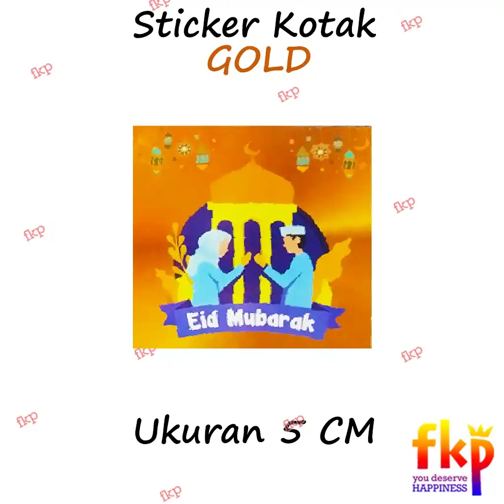 Kotak 5 Cm : Gold